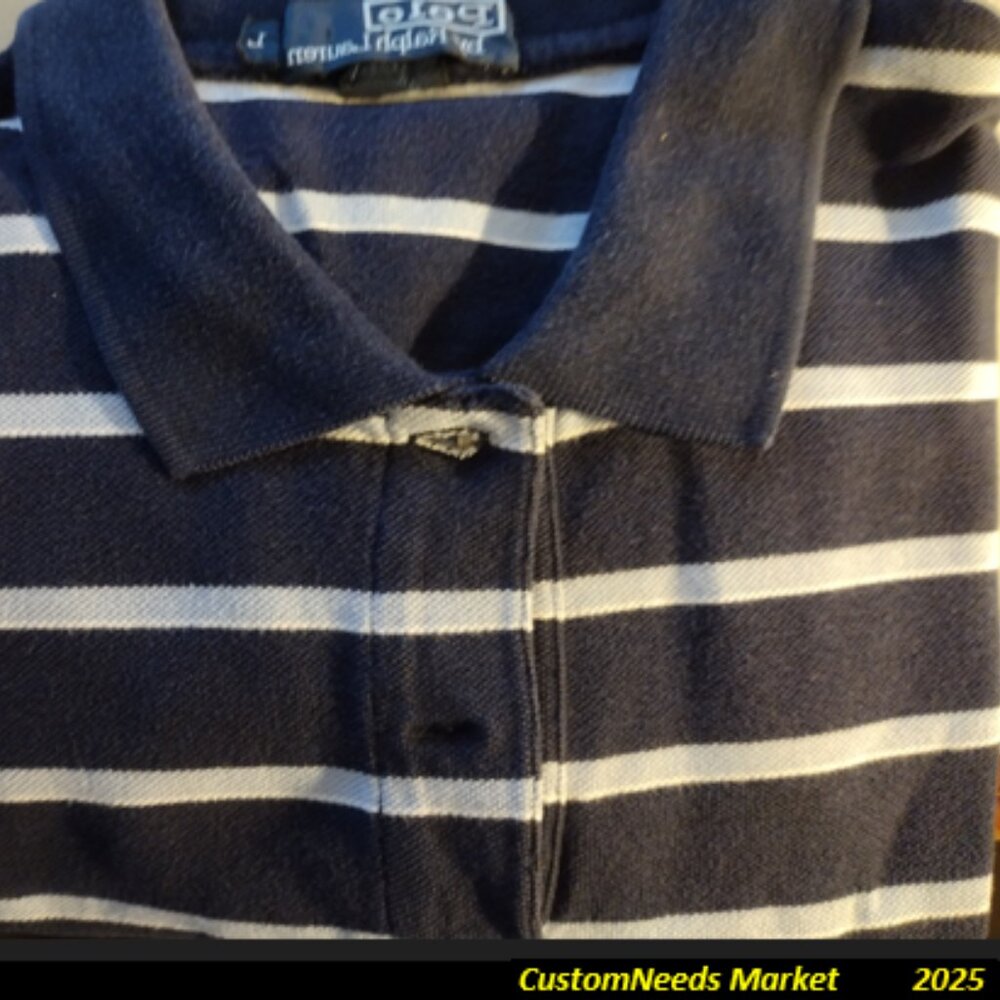 Polo Ralph Lauren Vintage Style Knit/Mesh Shirt